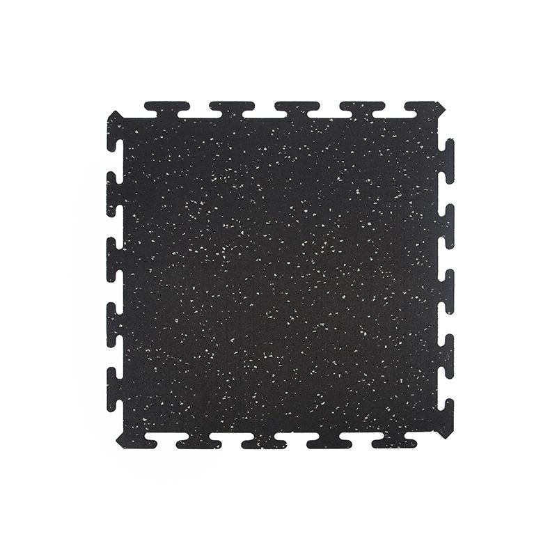 500x500x6mm Anti-Vibration Interlock Rubber Mats