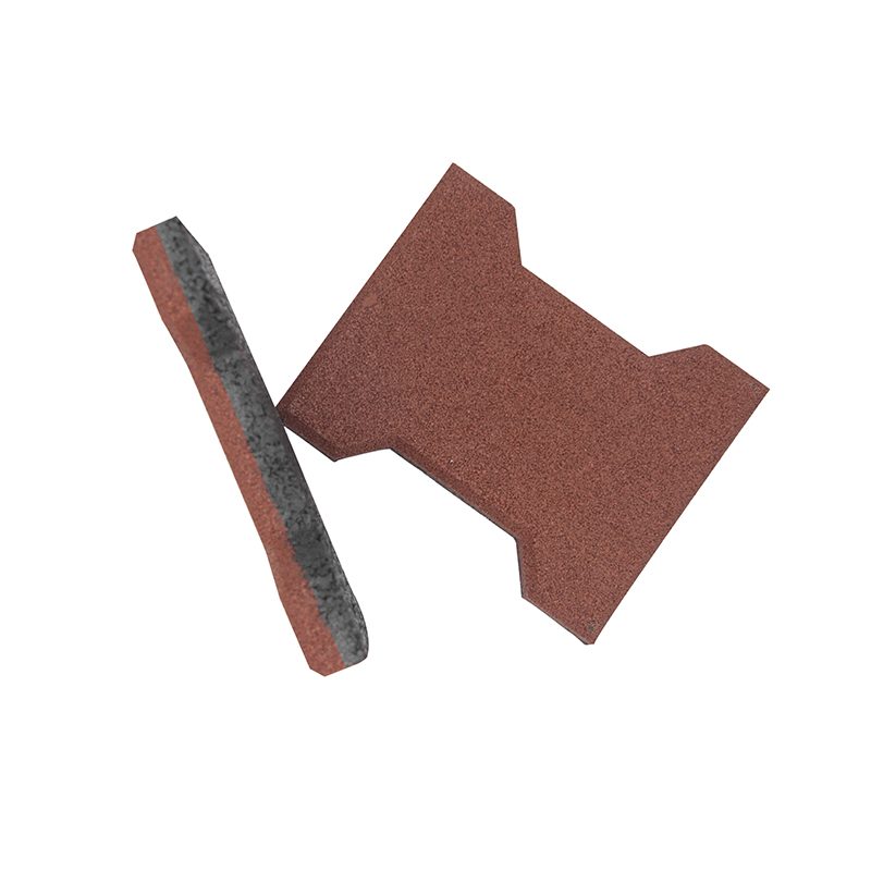 Bone shaped rubber tiles(T-GR-BS-SBS) thumb 2