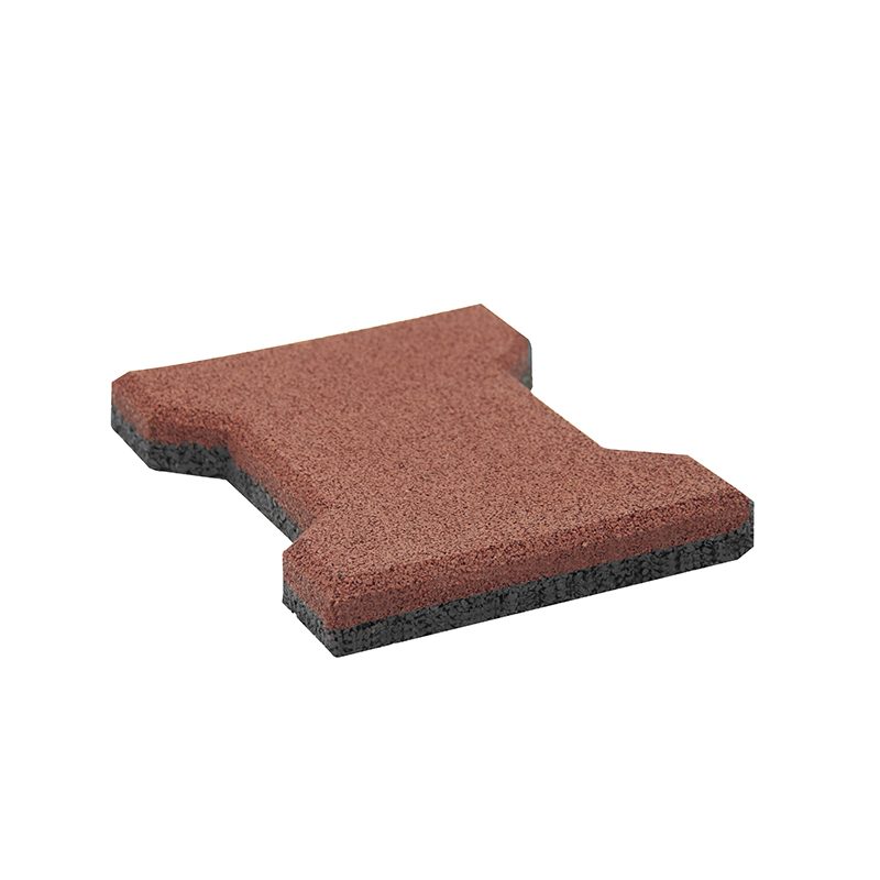 Bone shaped rubber tiles(T-GR-BS-SBS) thumb 3