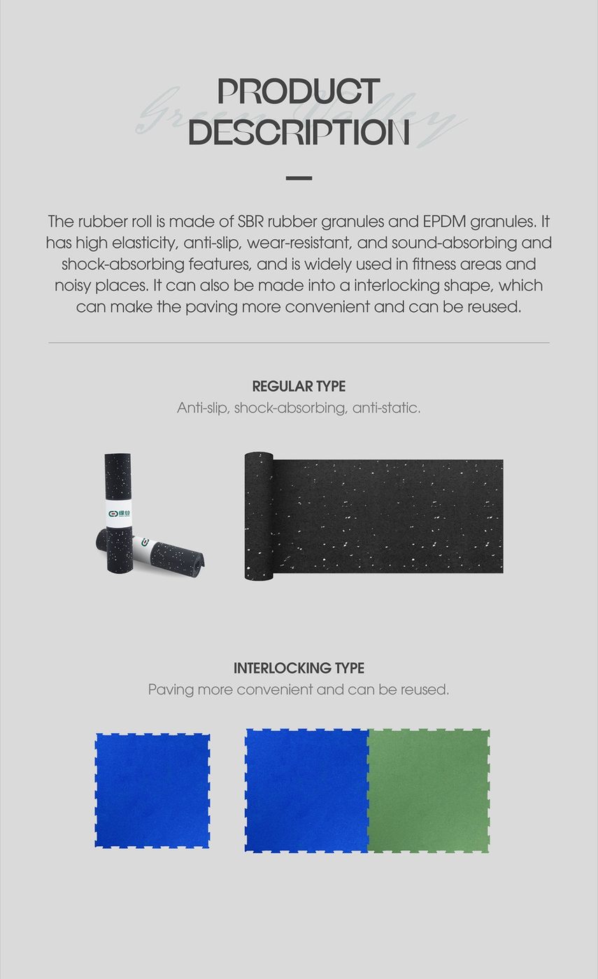 Color dots rubber roll (B-08) detailed technical sheet 1
