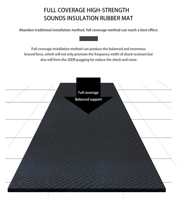 High-strength sounding pad detailed technical sheet 1