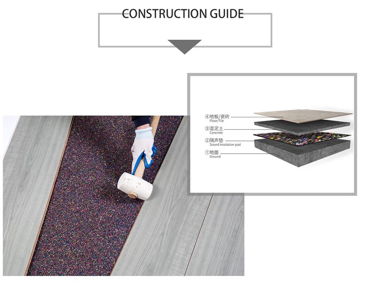 High-strength sounding pad detailed technical sheet 4