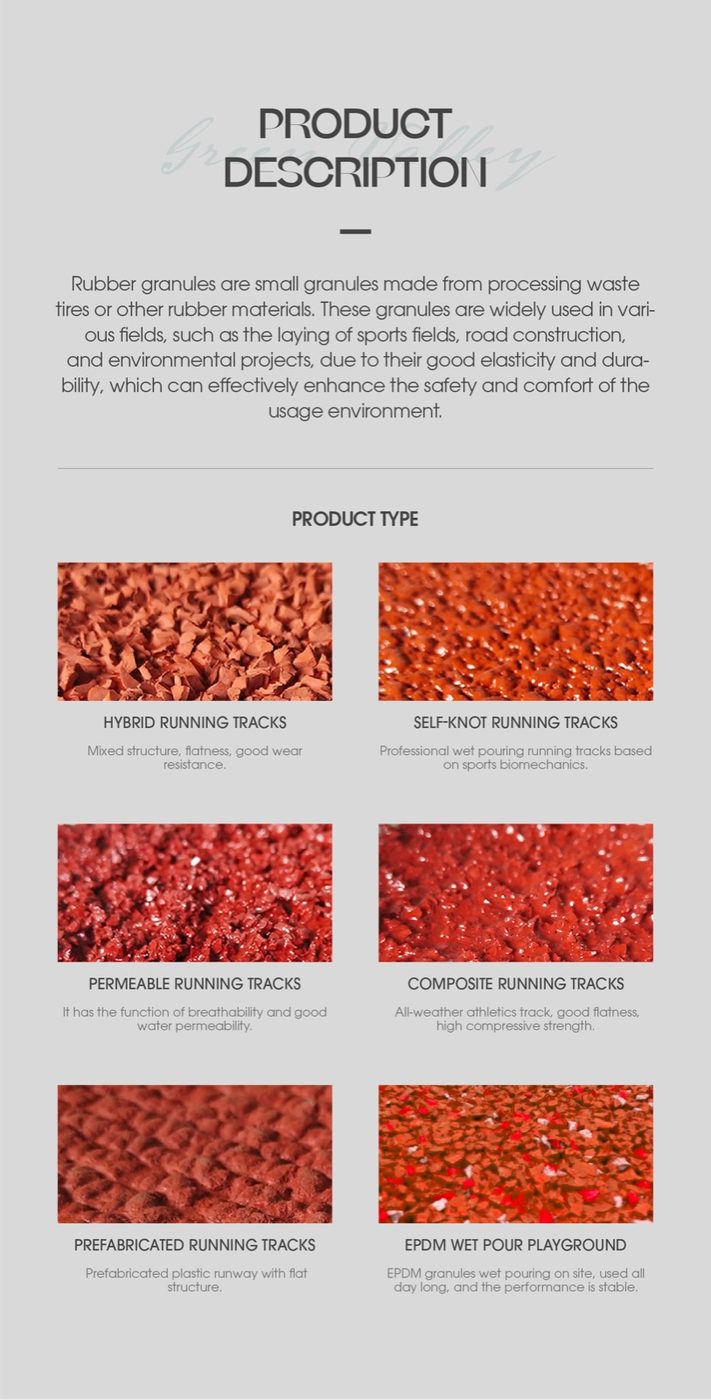 Durable High-Performance Running Track Made from Hybrid Materials detailed technical sheet 2