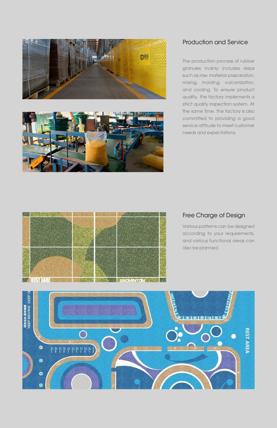 Durable High-Performance Running Track Made from Hybrid Materials detailed technical sheet 6
