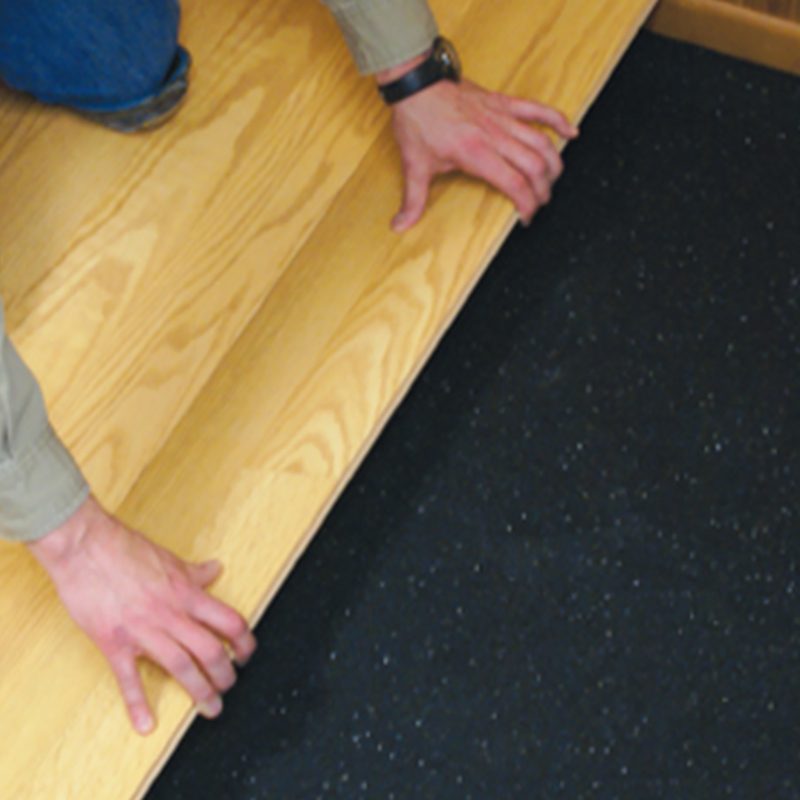 Factory price anti-noise wooden flooring carpet underlayment thumb 2