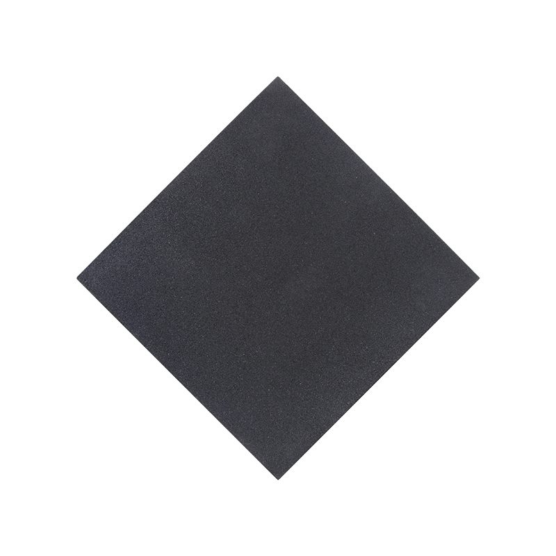 Full black rubber floor mat thumb 2
