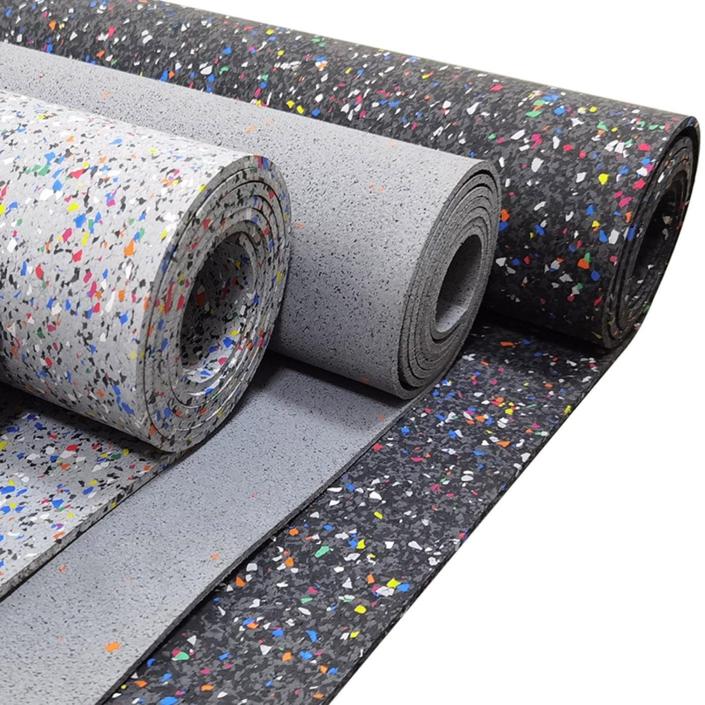 Gym Mat Rubber Roll Flooring cooperate with Nike thumb 2