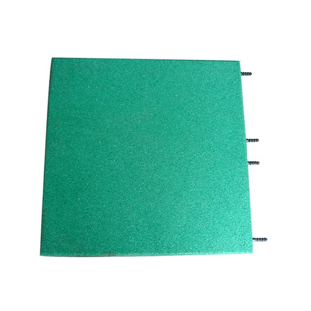 Kindergarten Rubber Brick outdoor playground rubber floor tile thumb 3