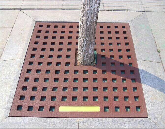 Square Tree Ring Rubber Tiles thumb 2